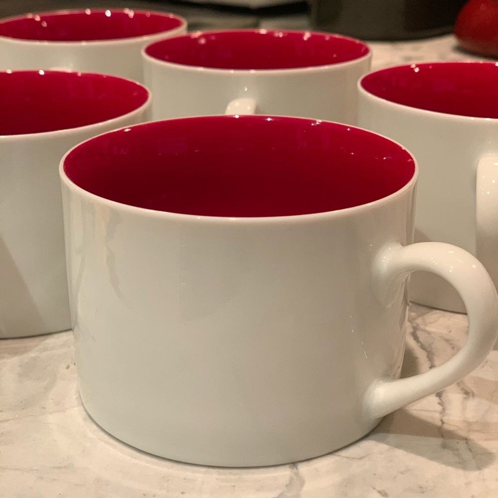 Set of 6 tea/cappuccino cups